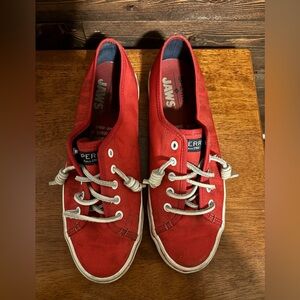 Sperry canvas shoes